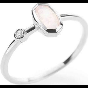 SOLD - Kendra Scott Chastain white gold ring